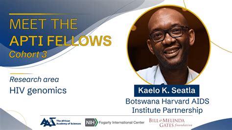 Exciting News Congratulations To Dr Kaelo Seatla In Being Chosen As