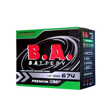 Ba 674 12v Battery 100 Ah 12 Month Warranty Ba Battery And Tyre