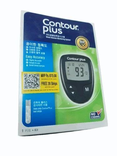 Contour Plus Glucometer Strips Days At Rs Box In New Delhi