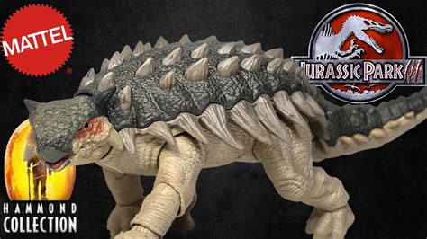 Mattel Hammond Collection Ankylosaurus Review Jurassic Park Youtube