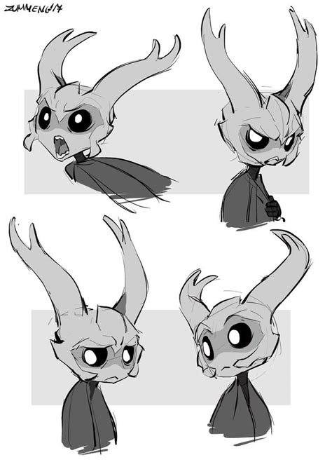 Faces Hollow Knight Fanart By Zummeng Hollow Art Character Design Knight