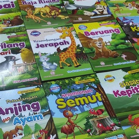 Jual Buku Dongeng Cerita Anak Bilingual Murah Meriah bisa pilih judul ...