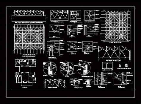 Space Frame In DWG (875.84 KB) | CAD library