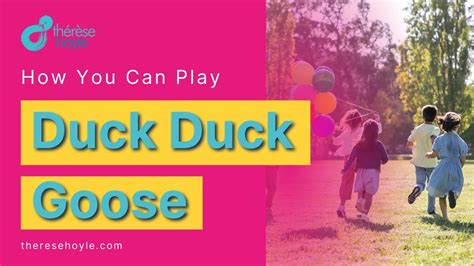 How You Can Play Duck Duck Goose By Play Expert Therese Hoyle Youtube