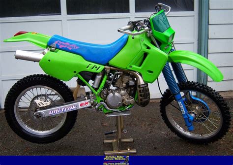 1991 Kawasaki Kdx 200 Vintage Bikes Motorcross Motocross Bikes