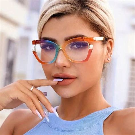 Halona Cat Eye Rainbow Glasses