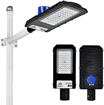 Lampara Led Suburbana Exterior Con Fotocelda Ip W Lm Lampara