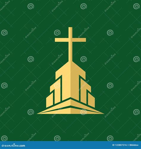 Logotipo De La Iglesia S Mbolos Cristianos Cruz Elegante De Jesus