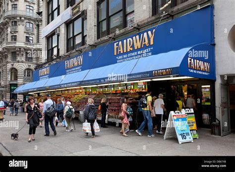 Fairway Supermarket On Broadway New York City Stock Photo Alamy