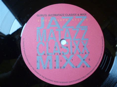 Guru S Jazzmatazz Clasixx Mixx Ep Dope Jazz Hiphop Ep