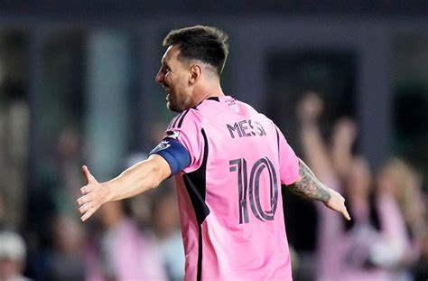 Lionel Messi Scores In Inter Miami Win Qualifying For Next Round Of