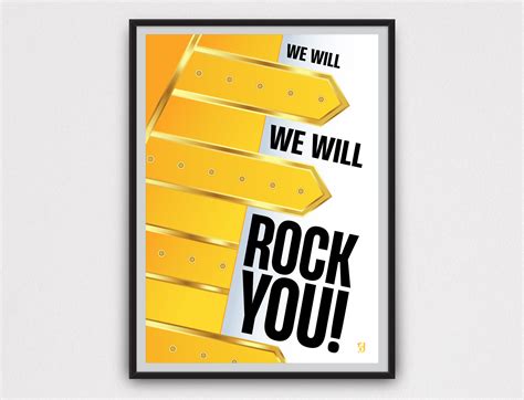 We Will Rock You - Queen | IIDPrints