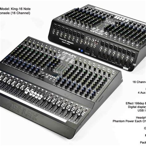 Jual MIXER ASHLEY KING 16 NOTE KING 16 NOTE KING 16 NOTE ORIGINAL