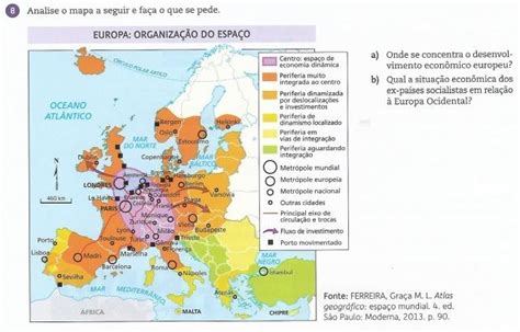 Analise O Mapa A Seguir E Faça O Que Se Pede A Onde Se Concentra O