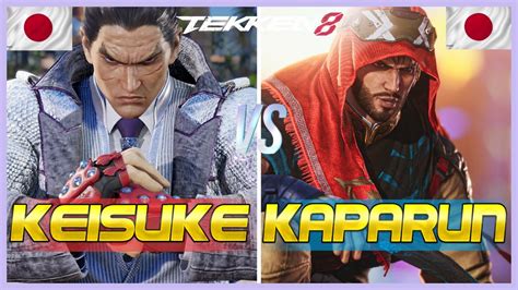 Tekken 8 Keisuke Kazuya Vs Konpaku Shaheen Ranked Matches YouTube