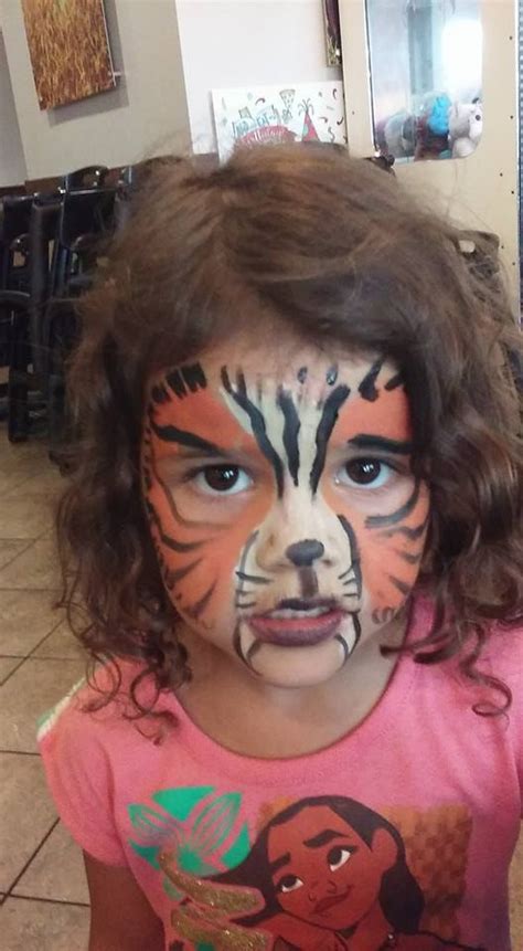 #tigerfacepaint #zoofacepaint #funfacesballooncreationsfacepaint ...
