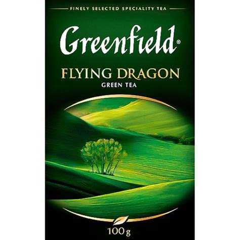Greenfield Чай Flying Dragon листовой зеленый, 100г - купить с ...