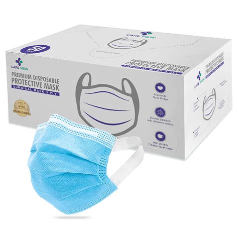 careview   ply disposable nonwoven fabric unisex  valve face