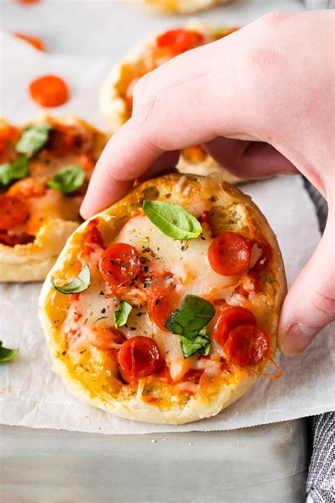 English Muffin Pizza Customizable The Cheese Knees