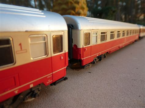 Märklin H0 4094 4095 4147 Model train passenger carriage 4 4