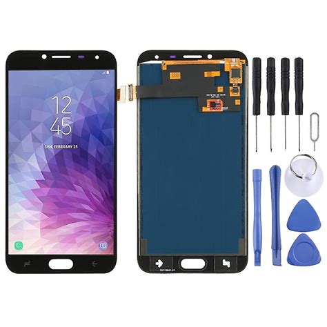 Tela Lcd E Digitalizador Conjunto Completo Material De Tft Para Galaxy J4 J400f Ds J400g