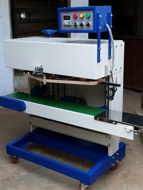 Automatic Mild Steel Heavy Duty Continuous Band Sealer Machine