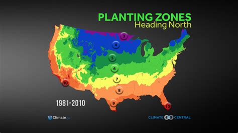 Planting Zones Heading North | Climate Central