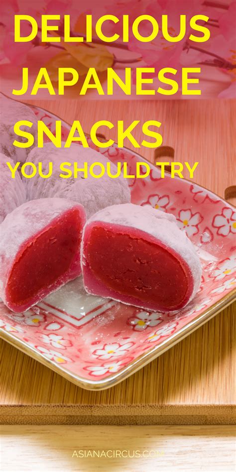 Delicious Japanese Snacks You Should Try