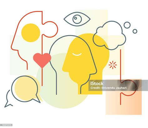 Empathy Empathetic Design Illustration Stock Illustration - Download Image Now - Mental Health ...