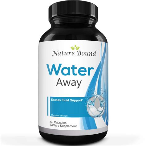 Water Away Supplement - Natural Diuretic Pills for Bloating Relief