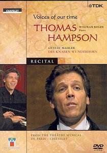 Mahler Des Knaben Wunderhorn Hampson Thomas Baritone Rieger