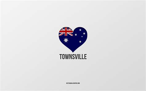 1920x1080px 1080p Free Download I Love Townsville Australian Cities Day Of Townsville Gray