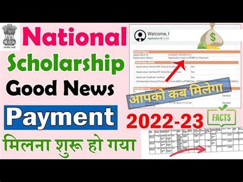 National Scholarship Biggest Update Payment Fresh Renewal