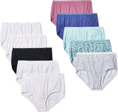 Amazon Hanes Ropa Interior De Algod N Para Mujer Varios Paquetes