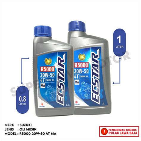 Jual Oli Sgo Oil Ecstar T R W Jaso Ma Suzuki Genuine Ml