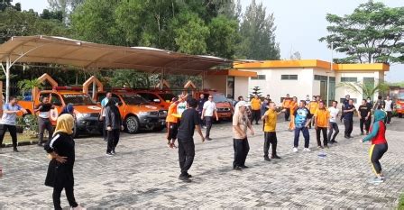 Ikuti Senam Pagi BPBD Kabupaten Bekasi Tingkatkan Imun Tubuh BPBD