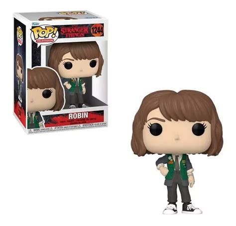 Stranger Things Boneco Pop Funko Robin 922 Parcelamento Sem Juros