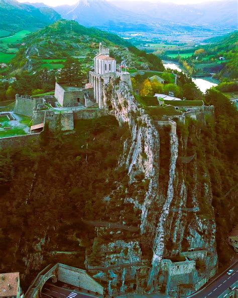 Europe on Tumblr: Sisteron Citadel France: At an altitude of 500 m, the ...