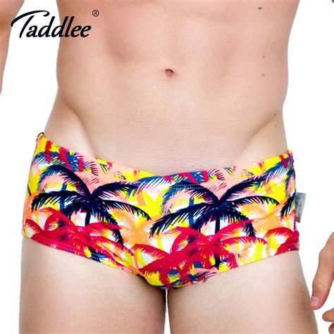 Taddlee Brand Sexy Swimwear Men S 3d Print Swimsuits Gay Penis Pouch