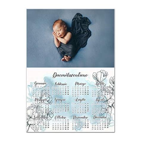 Calendario Da Parete Personalizzato Con La Tua Foto Dimensione 30x45