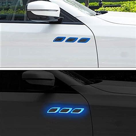 Amazon TOMALL 6Pcs 3D Strong Reflective Stripe Sticker For Car