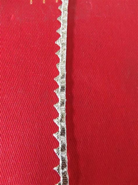 Single Sided Golden Mm Piping Lace For Garments At Rs Meter In Surat