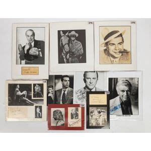 Actors: autographs of 1930s - 1980s era actors on… - Autographs ...