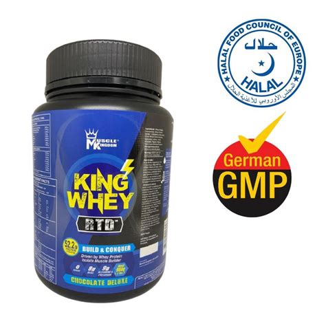 Muscle Kingdom King Whey G Whey Protein Lean Muscle Halal Certified