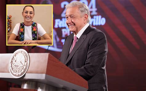 AMLO confirma para hoy reunión con la Presidenta electa Claudia