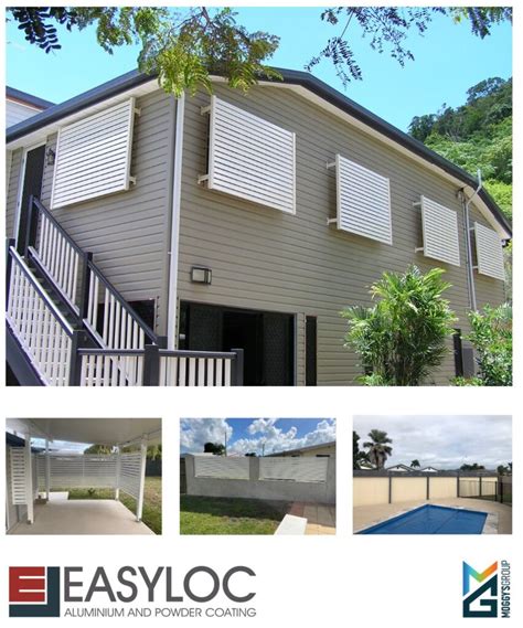 Slat Screening Privacy Panels Aluminium And Powder Coating Mackay