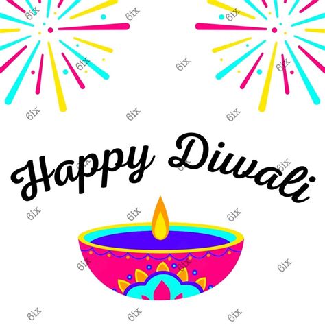 Happy Diwali Png Svg Jpg Festival of Lights Celebration Diya Clipart Hindu Deepavali Oil Lamp ...