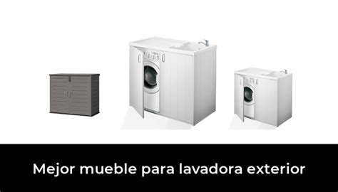 Mejor Mueble Para Lavadora Exterior En Seg N Los Expertos