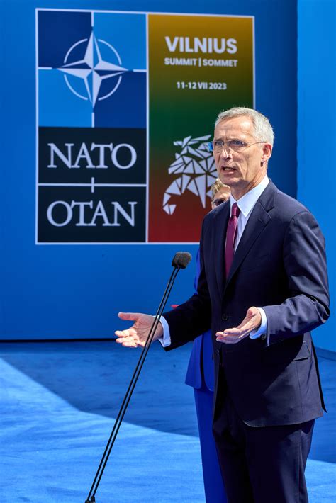 NATO - Photo gallery: Doorstep statement by the NATO Secretary General ...