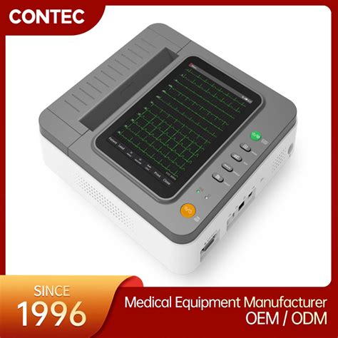 Contec E M Leads Ecg Machine Channel Ecg Ekg Monitor